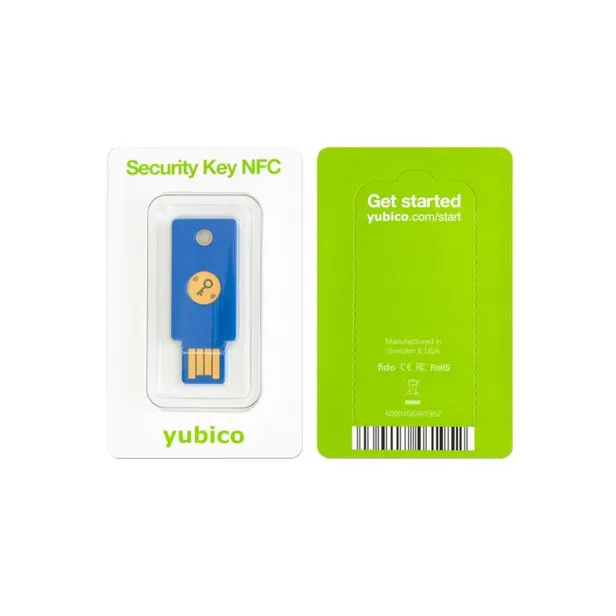 Security Key NFC - апаратний ключ безпеки FIDO2