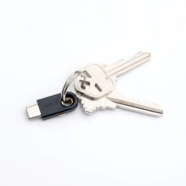 YubiKey 5C - вітринний варіант ключа безпеки FIDO2 з USB-C