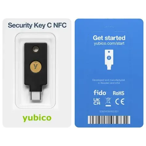 Security Key C NFC by Yubico USB-C прошивка 5.4.3