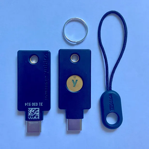 YubiKey 5C NFC (USB-C) - вітринний варіант