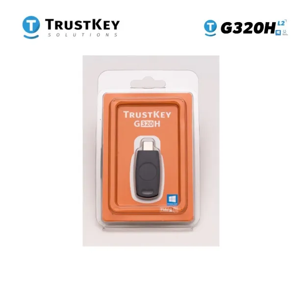 TrustKey G320H - біометричний ключ безпеки FIDO2 з відбитком пальця