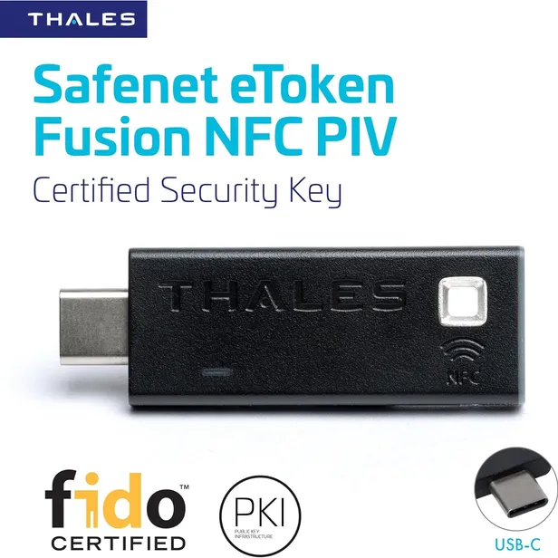 Thales SafeNet eToken Fusion NFC (USB-C)