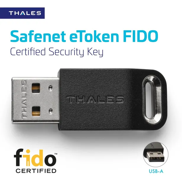 Thales SafeNet eToken Security Key (USB-A)