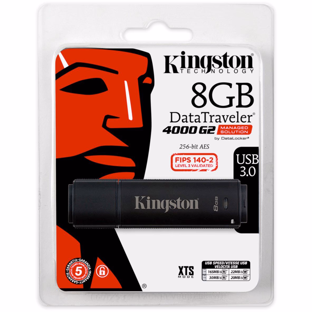 Kingston DataTraveler 4000G2 8GB (FIPS)