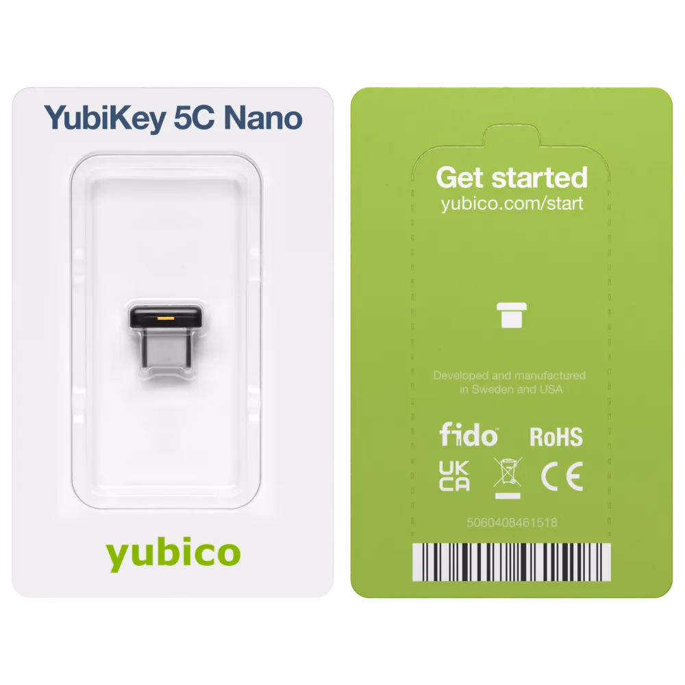 YubiKey 5C Nano (USB-C)